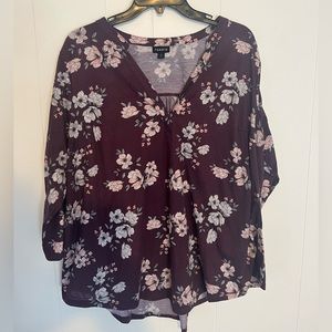 Purple Torrid Tunic Top